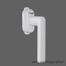 Ручка оконная Rehau Linea Design KISI с блокиратором антидетка
