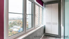 Окно на лоджию Rehau Euro-Design 60