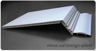 Укоси з пластикових панелей