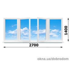 Балконная рама косая