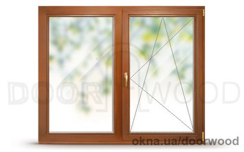 Дерев'яні вікна Харків Фабрика DoorWood™