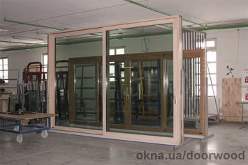 Подъемносдвижные деревянные оконные системы. Раздвижные окна.