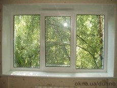 Трехстворчатое окно