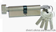 Цилиндровый механизм USK ZCi-90 (45x45) ключ/поворотник