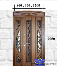 Входные двери широкие