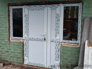 Вхідні металопластикові двері &mdash; Dveri Vdim