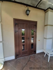 Вхідні двері з металопластику &mdash; Dveri Vdim