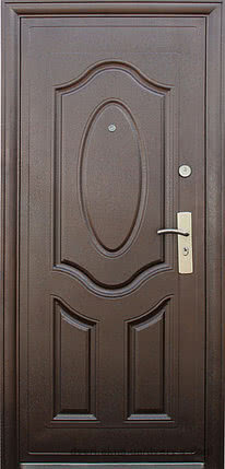 Китайские металлические входные двери ТР-С 121 утепленные минватой наружные на улицу