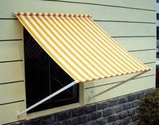 Маркиза окно, балкон 2м х 2м и 2.5м х 2м падающий локоть