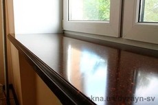 Підвіконня зі штучного (акрилового) каменю для ваших пластикових та дерев’яних вікон.