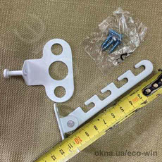 Ограничитель открывания створки металический 105мм