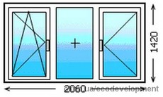 Деревянные окна с энергосберегающими стеклопакетами