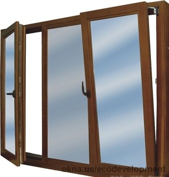 Окно 2060*1420 натуральное дерево Окно 2060*1420 натуральное дерево