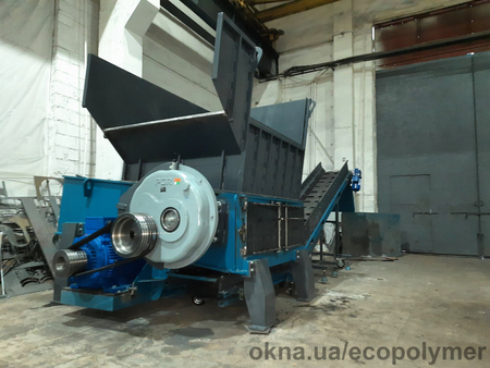 Industrial wood shredder Ecopolymer Shark ES 15.3