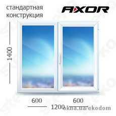 Акция! Готовые окна Steko со склада 1400х1200