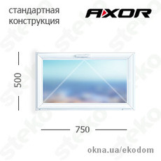 Акция! Готовые окна со склада Steko S300 500х700