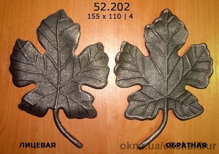 Лист виноградный