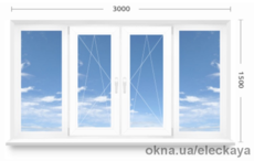 Лоджия, размер 3000*1500мм