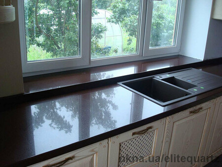 Подоконники из искусственного камня Elite Quartz