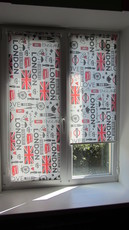 Тканевые ролеты открытого типа