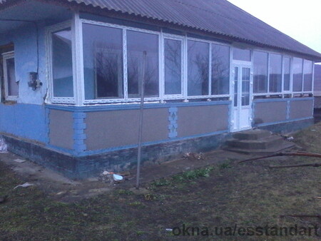 Віранда металопластикові