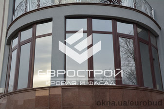 Остекление эркера &mdash; Eurobud