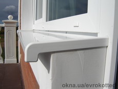 Алюминиевые оконные отливы