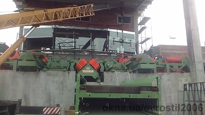 Завод Коростень. Алюминиевый фасад Alutech F50 &mdash; Evrostyl'-servys