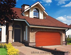 Секционные гаражные ворота Алютех