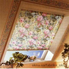 Тканеве жалюзи плиссе