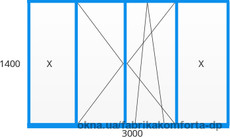 Рама для лоджии Steko