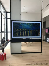 телевізор на склі &mdash; Facet