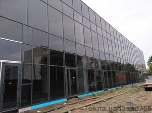 Фасадное остекление &mdash; 