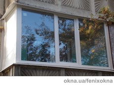 Балкон с одной боковушкой