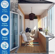 Остекление балконов под ключ