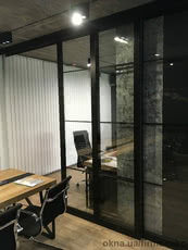 Раздвижные алюминиевые двери