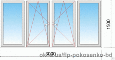 Лоджия 3000*1500мм