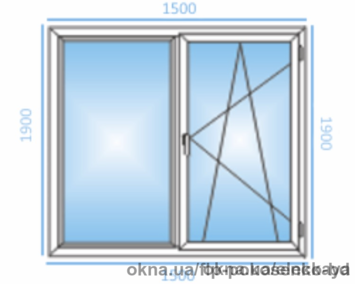 Вікно двухстворчате