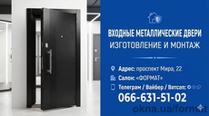 Вхідні металеві двері