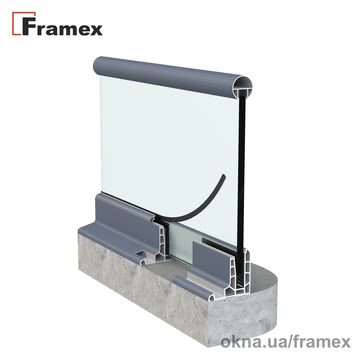 Скляні огорожі Framex Glass-line FXGL110-02-6