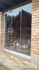 Безрамное остекление.