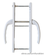 Дверная нажимная ручка Vorne белая