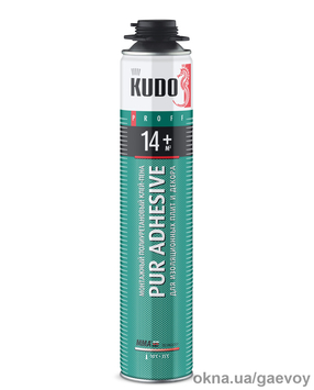 Клей-пена монтажный профессиональный всесезонный PROFF 14+