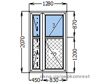 Готовые пластиковые двери в Киеве по низкой цене