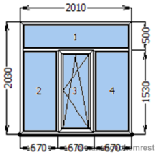 Готовые окна в Киеве со склада