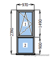 Готовые окна от завода-производителя