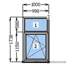 Готовое новое окно от 