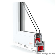 Окно Glasso из профиля КВЕ 58