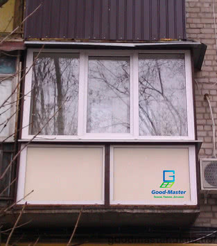 Теплий балкон в Харкові з монтажем від компанії Good Master.