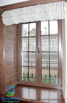 Тёплое окно на кухню в Киеве с монтажом 1090*1350